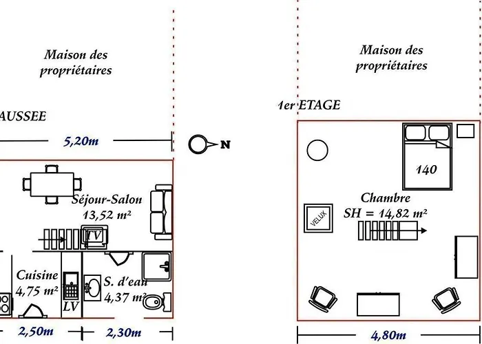 De France - La Cecileve Dom wakacyjny *